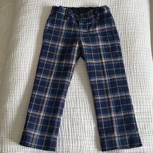 Janie and Jack - Blue Plaid Pants